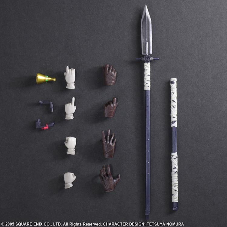 Final Fantasy Play Arts Kai Cid Highwind & Cait Sith Gallery Image 11
