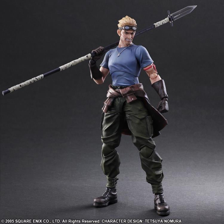Final Fantasy Play Arts Kai Cid Highwind & Cait Sith Gallery Image 4