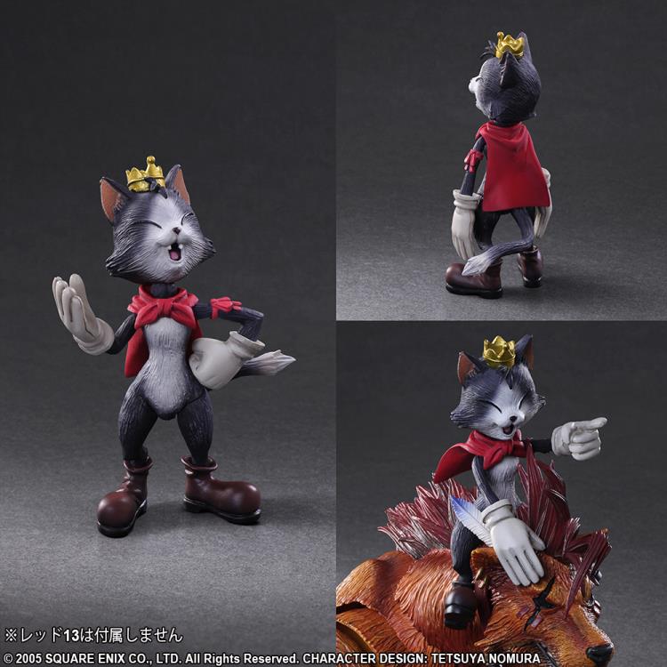 Final Fantasy Play Arts Kai Cid Highwind & Cait Sith Gallery Image 10