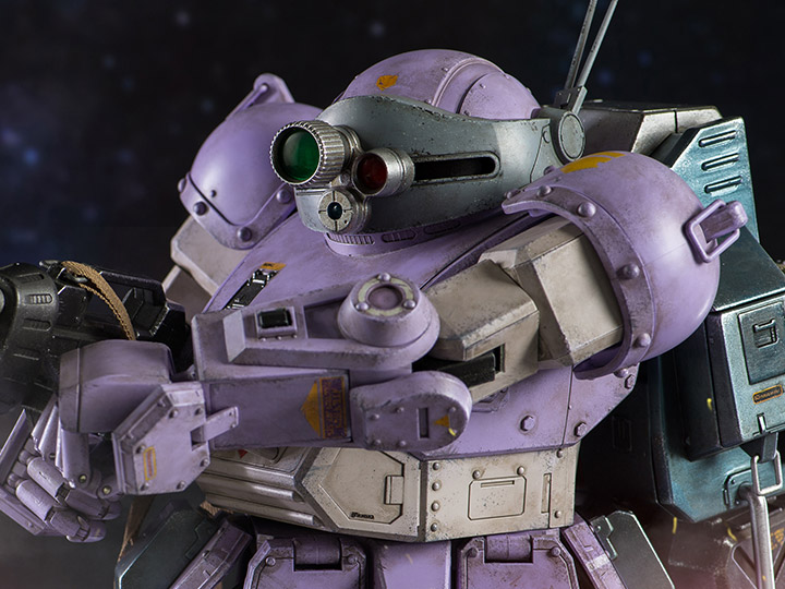 Armored Trooper Votoms Scope Dog (Melquiya Color) With Parachute Sack 1/12th Scale Collectible Figure Gallery Image 1