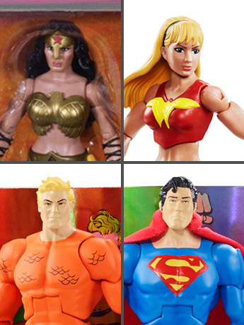 DC Comics Multiverse Wave 7 Set of 4 Figures (Collect & Connect Doctor Psycho) Gallery Image 2