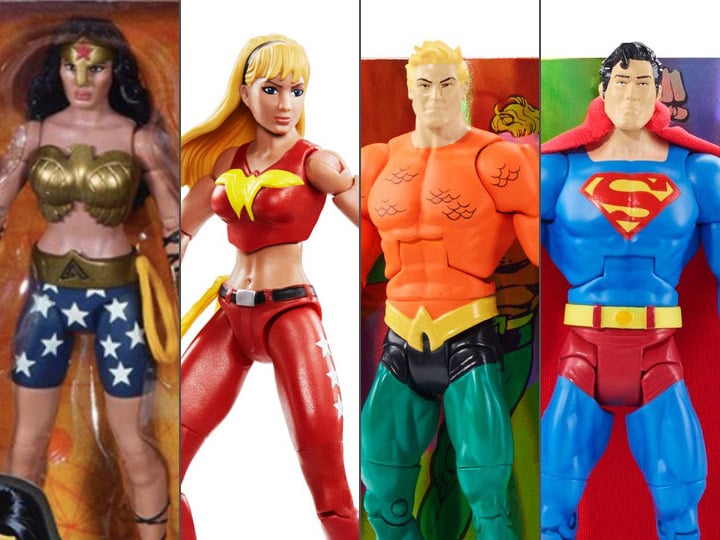 DC Comics Multiverse Wave 7 Set of 4 Figures (Collect & Connect Doctor Psycho) Gallery Image 1