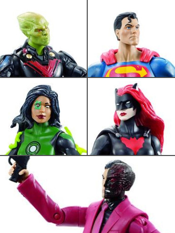 DC Comics Multiverse Wave 8 Set of 5 Figures (Collect & Connect Clayface) Gallery Image 2