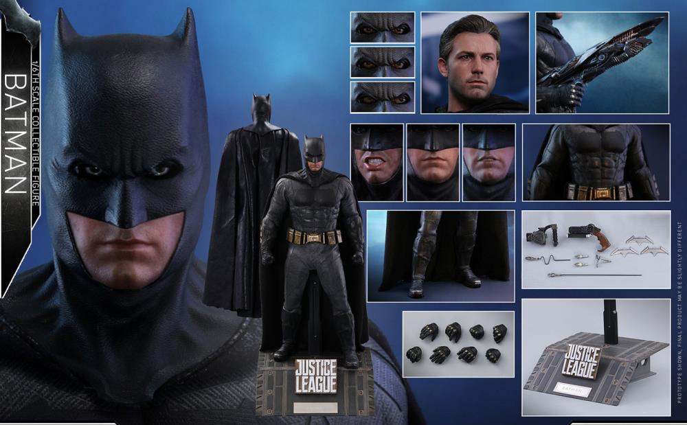 Justice League MMS455 Batman 1/6th Scale Collectible Figure Gallery Image 9