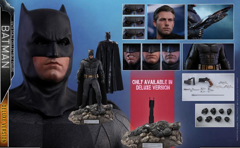Justice League MMS456 Batman (Deluxe) 1/6th Scale Collectible Figure Gallery Image 14