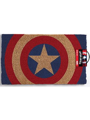 Marvel Captain America Shield Door Mat Gallery Image 2
