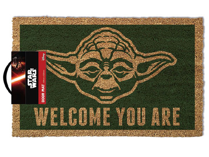 Star Wars Welcome You Are Yoda Door Mat Gallery Image 1