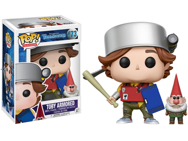 Pop! TV: Trollhunters - Toby (Armored) Gallery Image 1