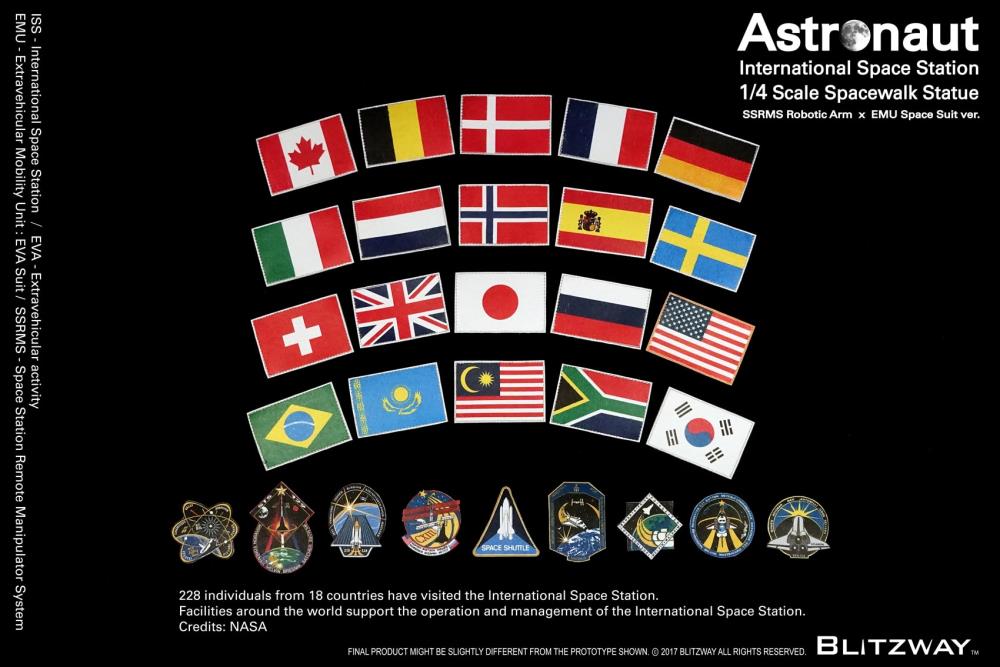 The Real Astronaut (ISS EMU ver.) 1/4 Scale Statue Gallery Image 15