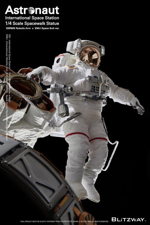 The Real Astronaut (ISS EMU ver.) 1/4 Scale Statue Gallery Image 12
