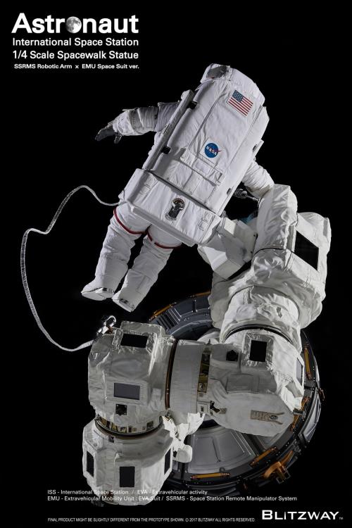 The Real Astronaut (ISS EMU ver.) 1/4 Scale Statue Gallery Image 7