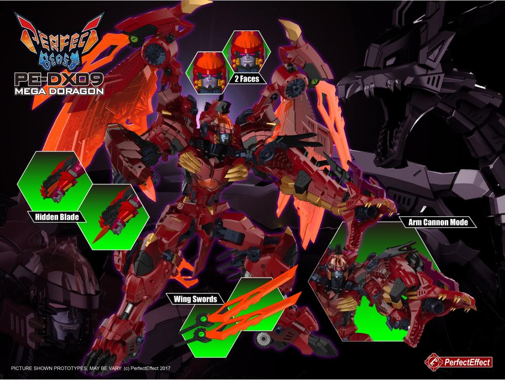 Perfect Beast PE-DX09 Mega Doragon Gallery Image 8