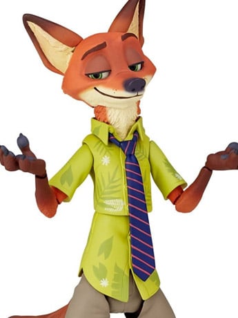 Zootopia Figure Complex Movie Revo No.010 Nick Wilde Gallery Image 2