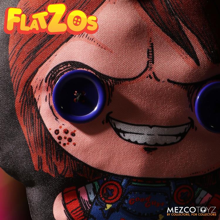 Child's Play Flatzos Chucky 12" Plush Gallery Image 3