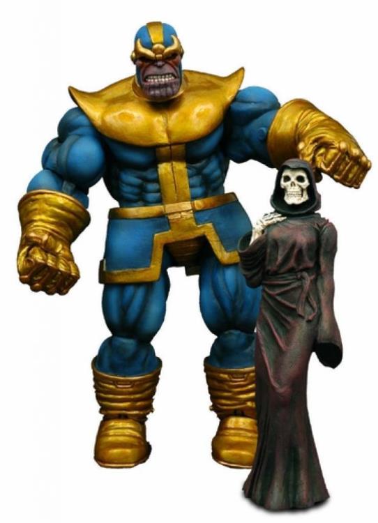 Marvel Select Thanos Action Figure with Death
