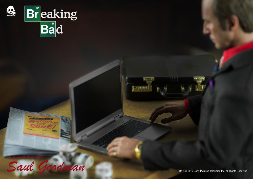 Breaking Bad Saul Goodman 1/6 Scale Collectible Figure Gallery Image 9