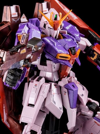 Mobile Suit Zeta Gundam RG Zeta Gundam (Biosensor Image Color Ver.) 1/144 Scale Exclusive Model Kit Gallery Image 2
