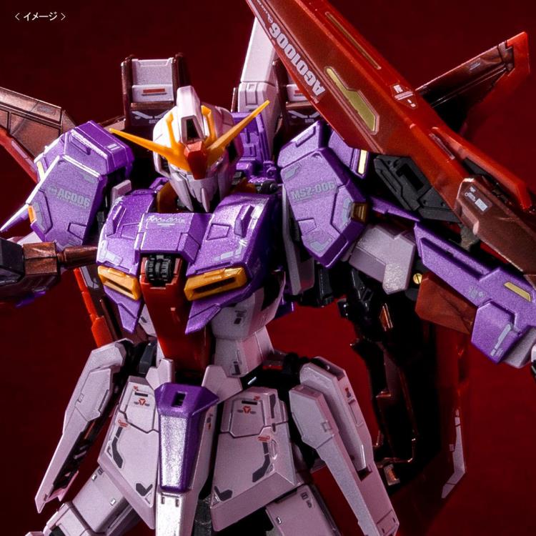 Mobile Suit Zeta Gundam RG Zeta Gundam (Biosensor Image Color Ver.) 1/144 Scale Exclusive Model Kit Gallery Image 11