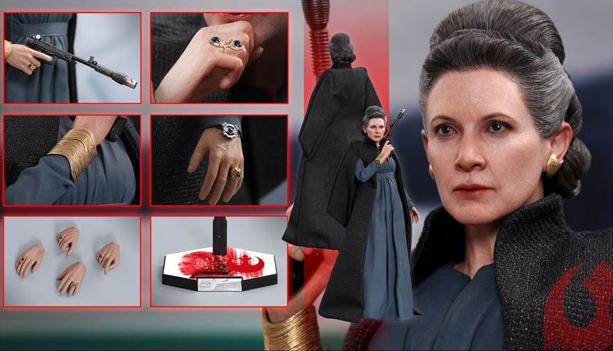 Star Wars: The Last Jedi MMS459 Leia Organa 1/6th Scale Collectible Figure Gallery Image 13