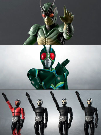 Kamen Rider Shodo Kamen Rider Shin vs Kamen Rider J Set Exclusive Gallery Image 2