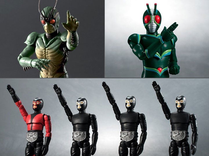 Kamen Rider Shodo Kamen Rider Shin vs Kamen Rider J Set Exclusive Gallery Image 1