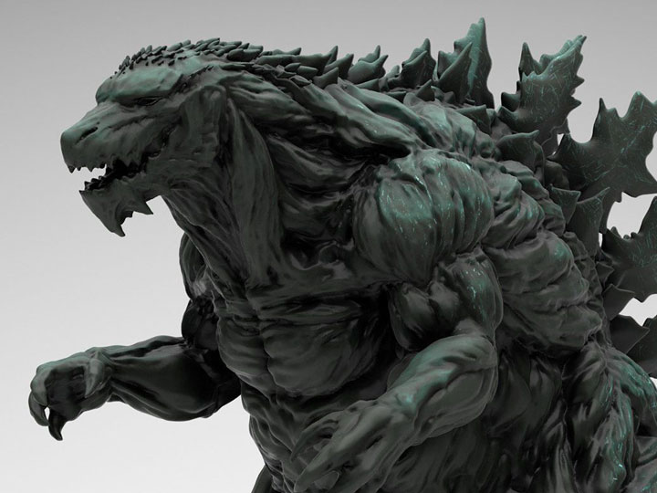 Godzilla Shingeki Daizen PB01 Godzilla (Planet of the Monsters) Exclusive Gallery Image 1
