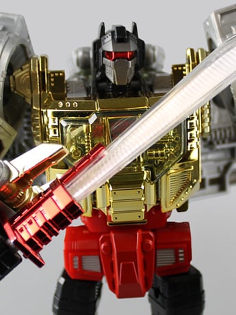 Transformers Masterpiece MP-08 Grimlock (Reissue With Crown in Coin-Shaped Holder & Flame Sword) Gallery Image 2