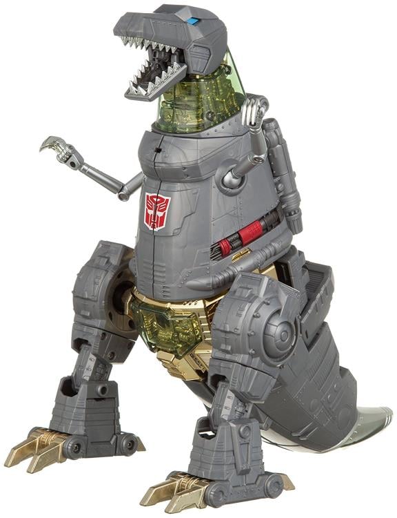 Transformers Masterpiece MP-08 Grimlock (Reissue With Crown in Coin-Shaped Holder & Flame Sword) Gallery Image 5