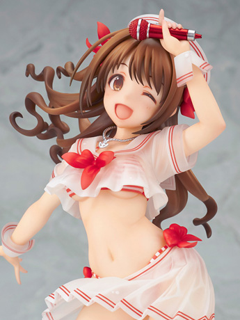 The Idolmaster Cinderella Girls Uzuki Shimamura (Hajikete Summer Ver.) 1/7 Scale Figure Gallery Image 2