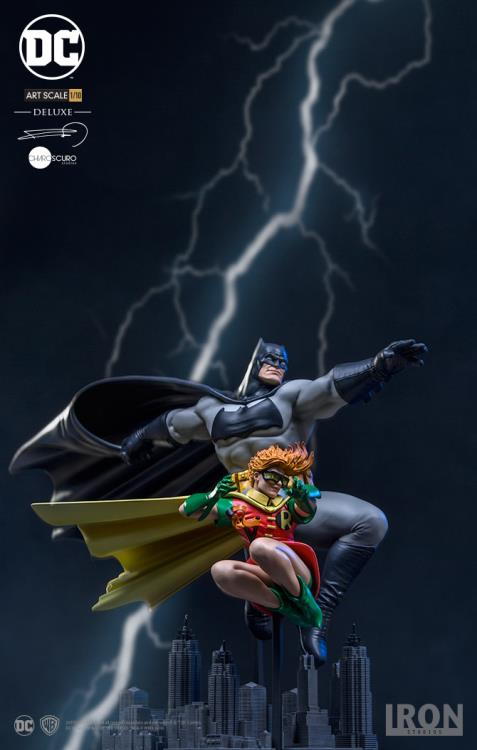 The Dark Knight Returns Batman & Robin (Frank Miller Edition) 1/10 Art Scale Statue Gallery Image 6