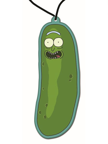Rick and Morty Pickle Rick Air Freshener Gallery Image 2