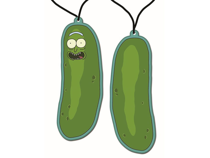 Rick and Morty Pickle Rick Air Freshener Gallery Image 1