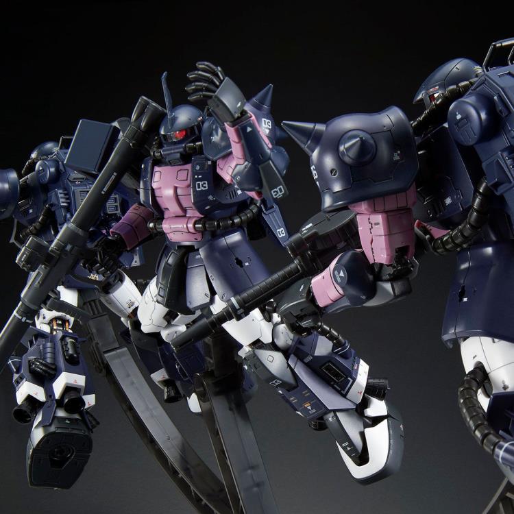 Mobile Suit Gundam SEED Destiny MSV Zaku II (Black Tri-Stars) Exclusive Three-Pack 1/144 Scale Model Kit Gallery Image 3
