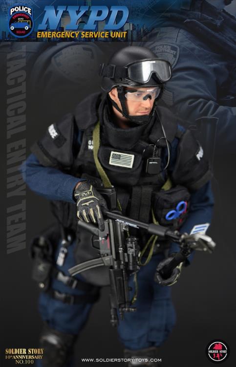 N.Y.P.D Emergency Service Unit 1/6ドラゴン Dragon NYPD ESU Modern 1/6 Scale 12