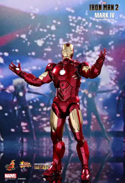 Iron Man 2 MMS461D21 Iron Man Mark IV 1/6th Scale Collectible Figure Gallery Image 4