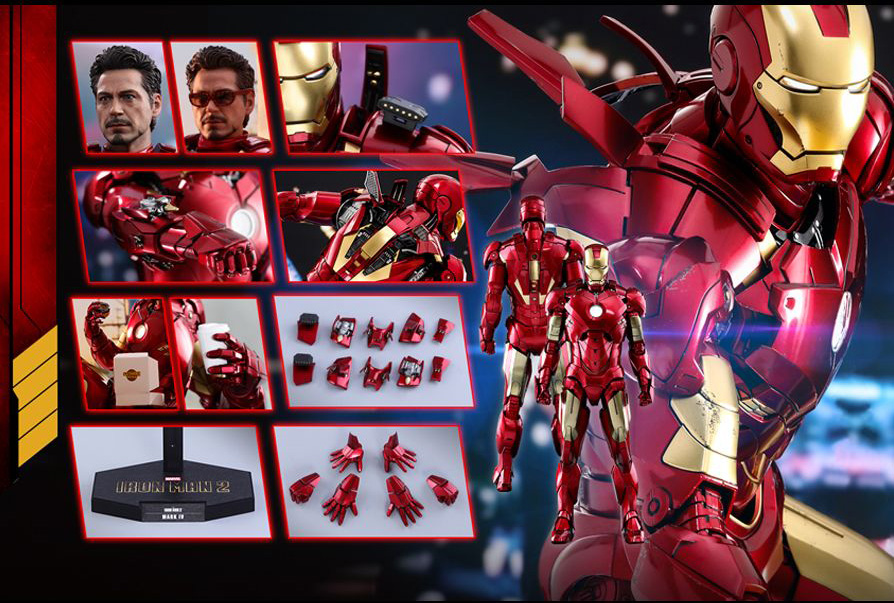 Iron Man 2 MMS461D21 Iron Man Mark IV 1/6th Scale Collectible Figure Gallery Image 12
