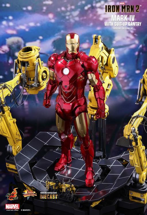 Iron Man 2 MMS462D22 Iron Man Mark IV 1/6th Scale Figure with Suit-Up Gantry Gallery Image 5