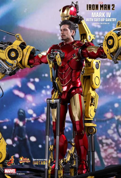 Iron Man 2 MMS462D22 Iron Man Mark IV 1/6th Scale Figure with Suit-Up Gantry Gallery Image 3