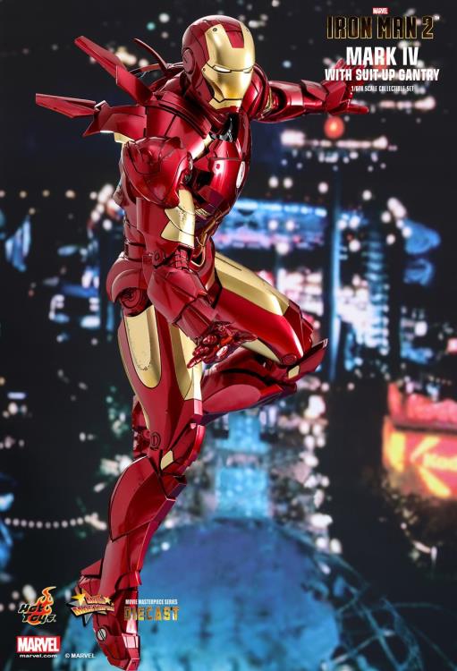 Iron Man 2 MMS462D22 Iron Man Mark IV 1/6th Scale Figure with Suit-Up Gantry Gallery Image 7