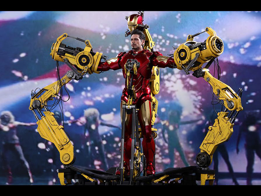 Iron Man 2 MMS462D22 Iron Man Mark IV 1/6th Scale Figure with Suit-Up Gantry Gallery Image 10