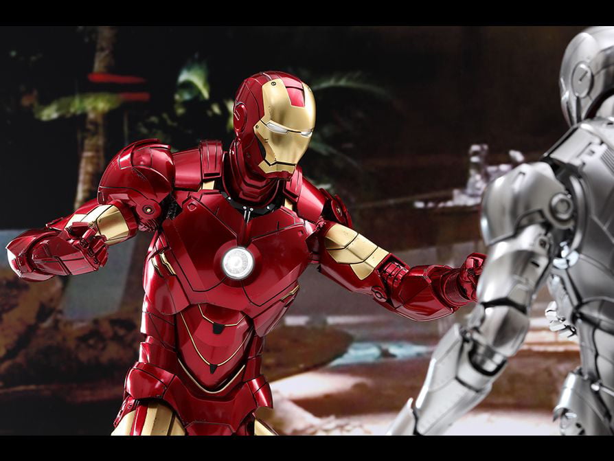Iron Man 2 MMS462D22 Iron Man Mark IV 1/6th Scale Figure with Suit-Up Gantry Gallery Image 8