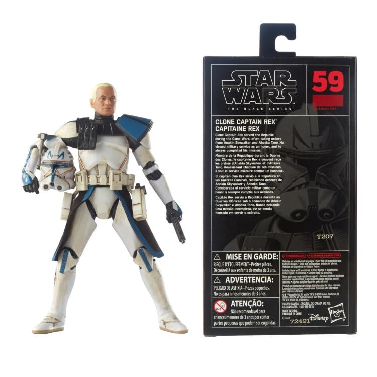 Star Wars: The Black Series 6" Clone Captain Rex (The Clone Wars) Gallery Image 9