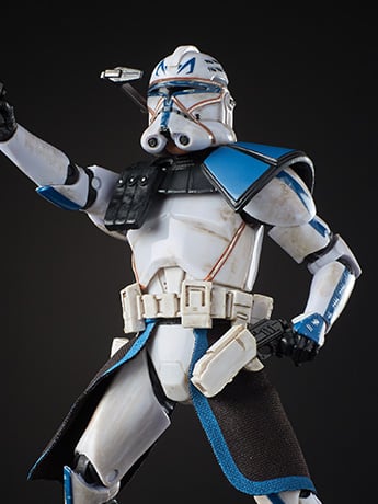 Star Wars: The Black Series 6" Clone Captain Rex (The Clone Wars) Gallery Image 2