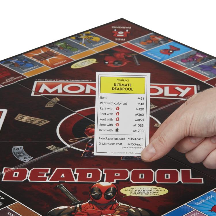Monopoly: Deadpool Edition Gallery Image 7