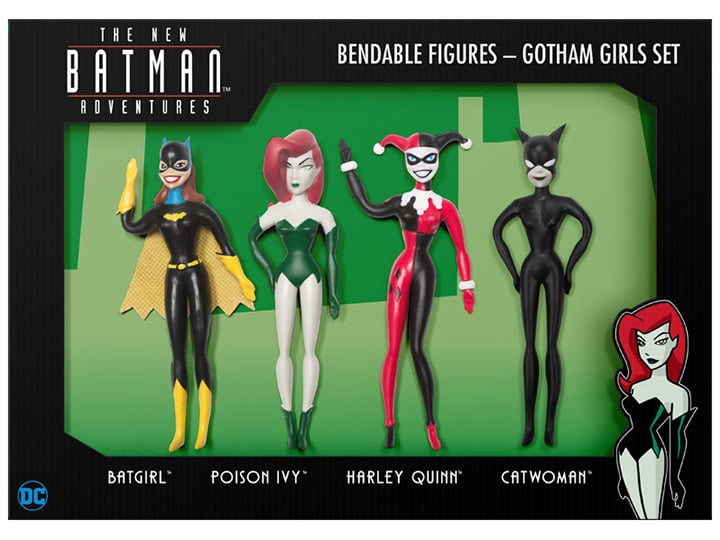 The New Batman Adventures Gotham Girls Bendable Figure Box Set Gallery Image 1