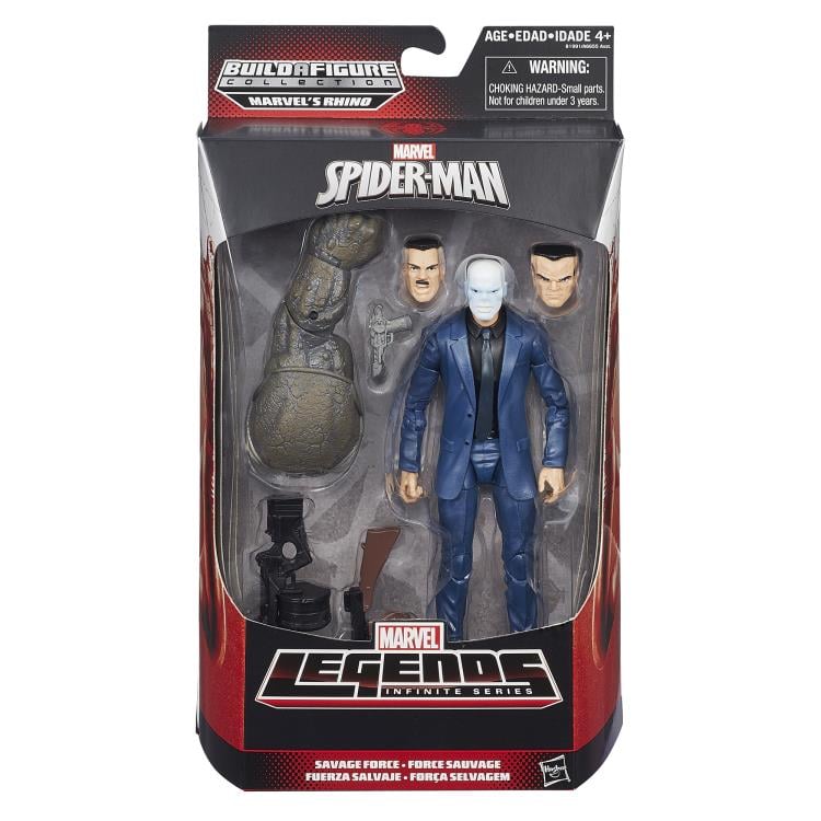 Spider-Man Marvel Legends Infinite Series Savage Force Chameleon (Rhino BAF) Gallery Image 4