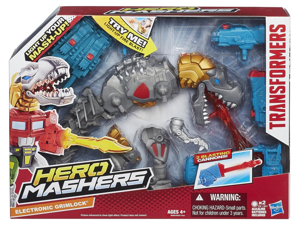 Transformers Hero Mashers Electronic Grimlock Figure Gallery Image 4