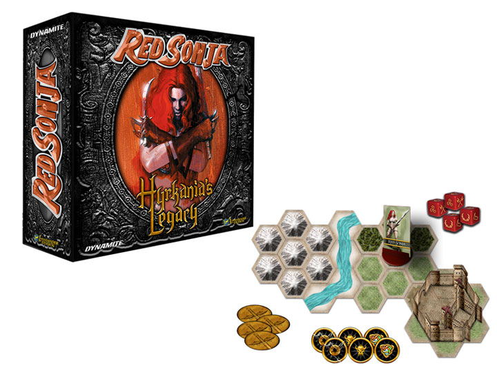 Red Sonja: Hyrkania's Legacy Collectible Board Game Gallery Image 1