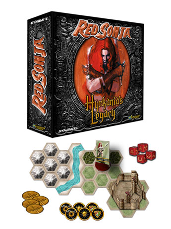 Red Sonja: Hyrkania's Legacy Collectible Board Game Gallery Image 2