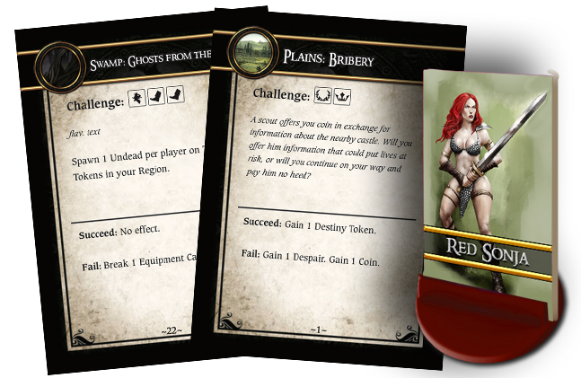 Red Sonja: Hyrkania's Legacy Collectible Board Game Gallery Image 5